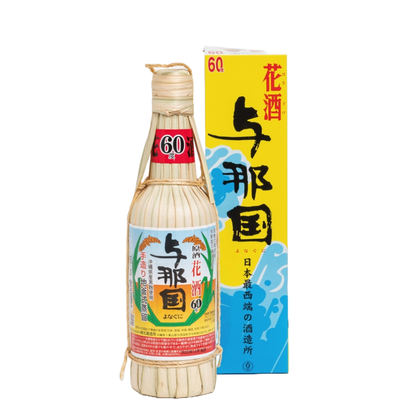 琉球泡盛 花酒 与那国 クバ巻 60度 600ml