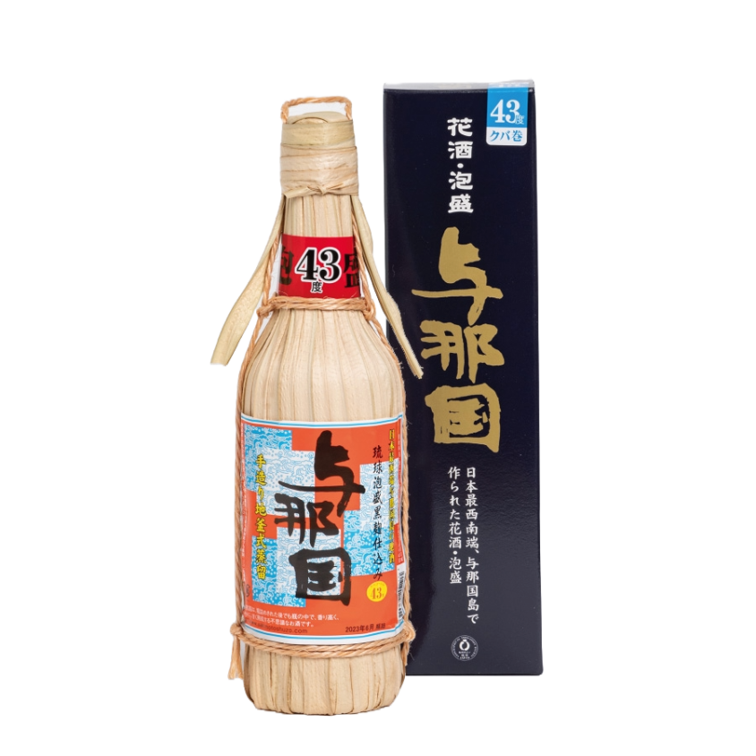 琉球泡盛 与那国 クバ巻 43度 600ml