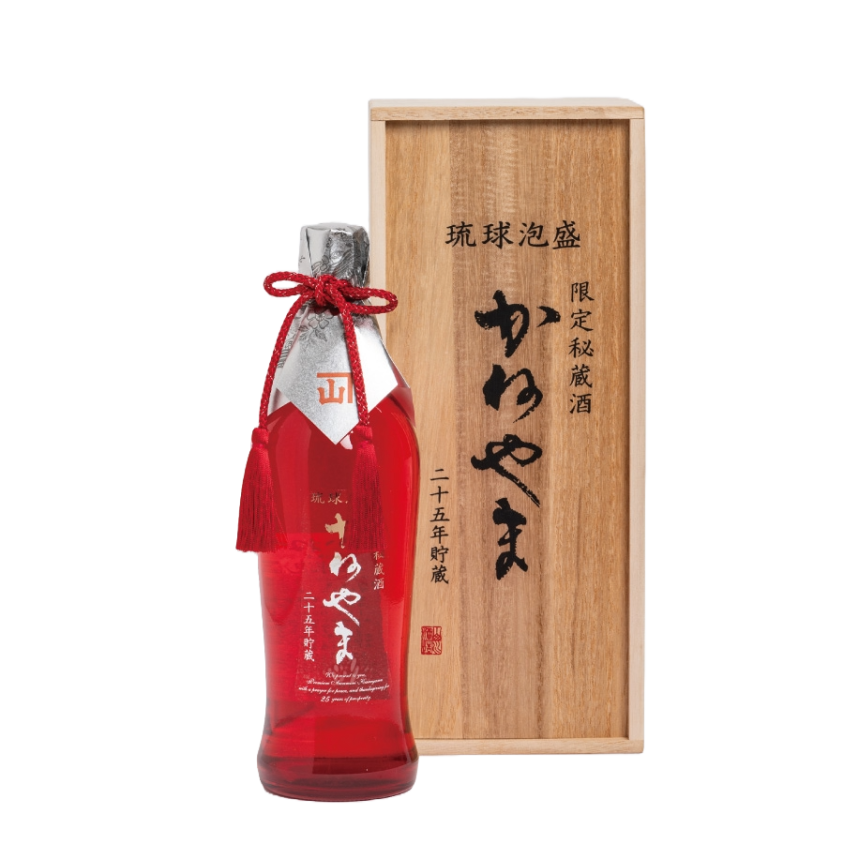 琉球泡盛 かねやま 25年貯蔵 限定秘蔵酒 43度 720ml