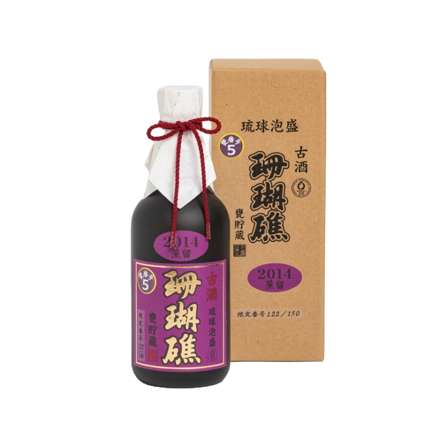 琉球泡盛 珊瑚礁 甕貯蔵限定酒 500ml