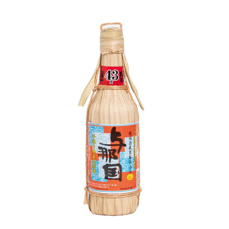 琉球泡盛 与那国 クバ巻 43度 600ml